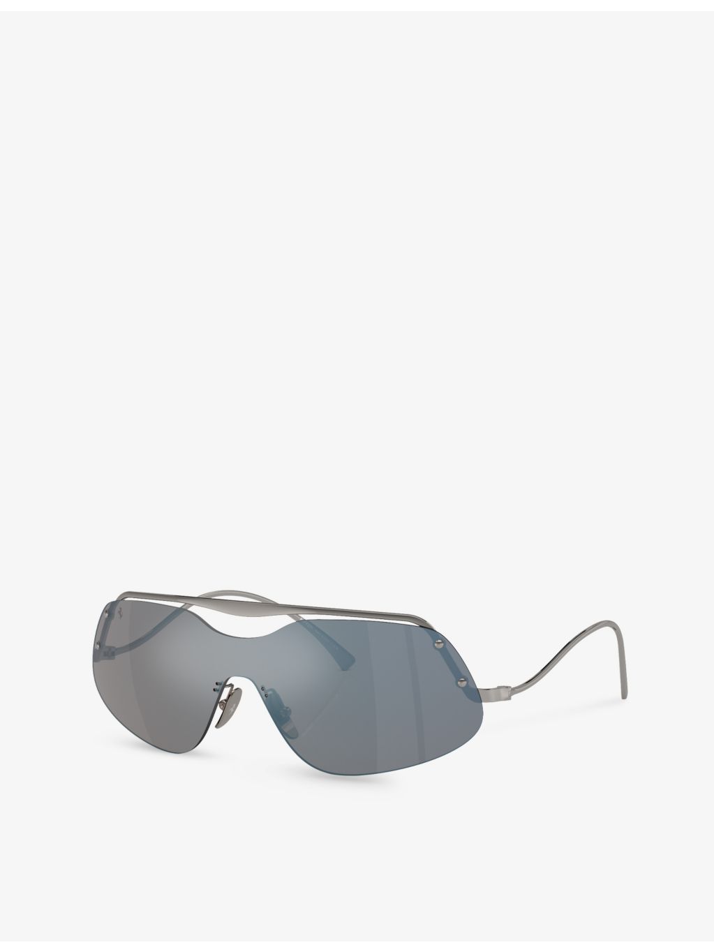 Ferrari FH1007 rectangle-frame metal sunglasses (British brand)