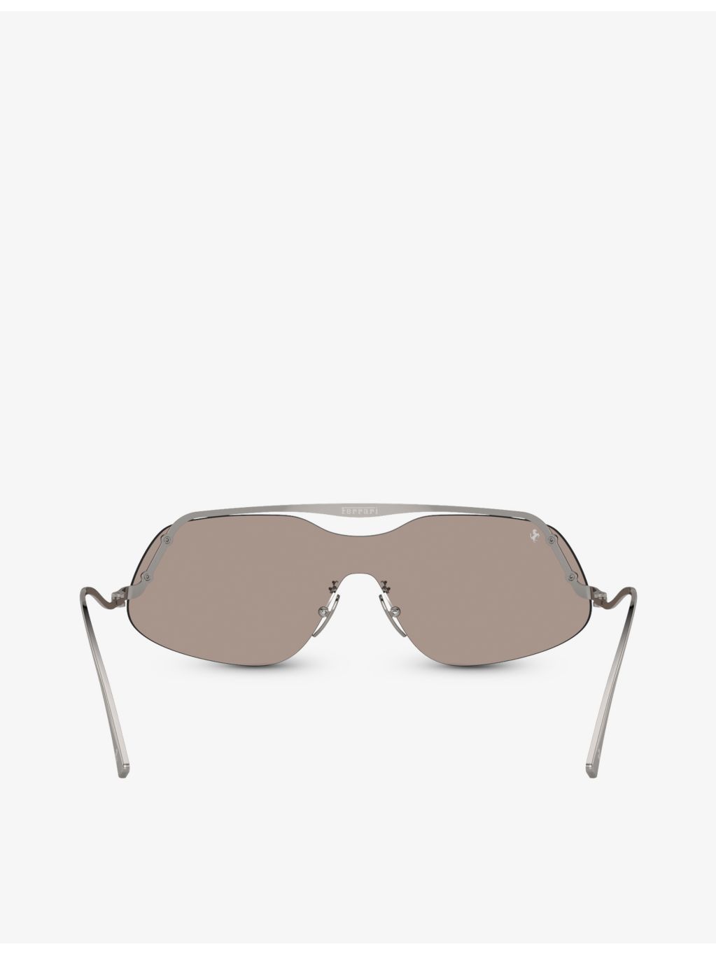 Ferrari FH1007 rectangle-frame metal sunglasses (British brand)