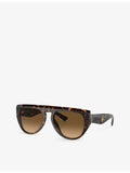 Ferrari pilot acetate sunglasses with mirrored lenses FH2005U (British brand)