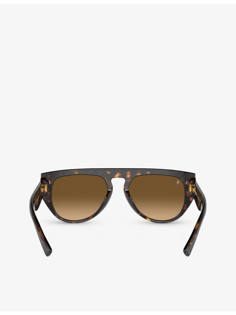 Ferrari pilot acetate sunglasses with mirrored lenses FH2005U (British brand)