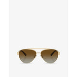 Tiffany & Co. pilot-frame steel sunglasses TF3101B, imported from the UK