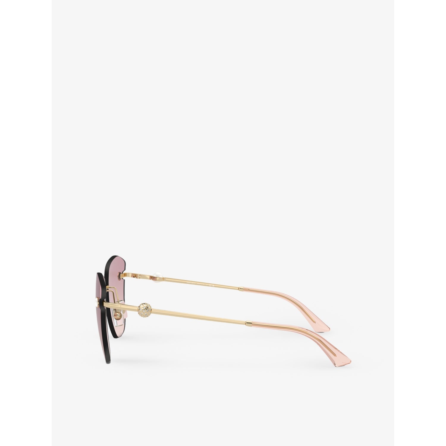 Jimmy Choo square-frame metal sunglasses JC4004HB (British brand)