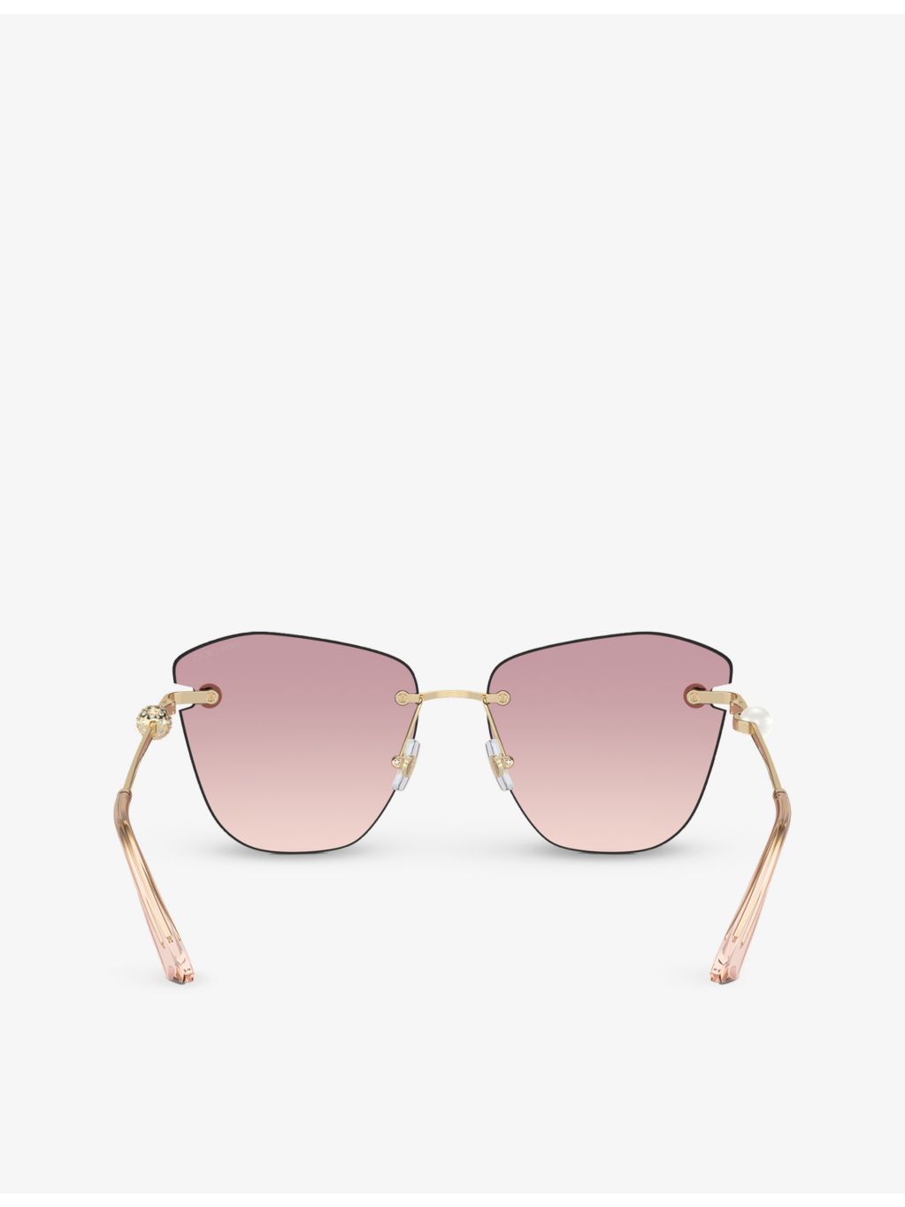 Jimmy Choo square-frame metal sunglasses JC4004HB (British brand)