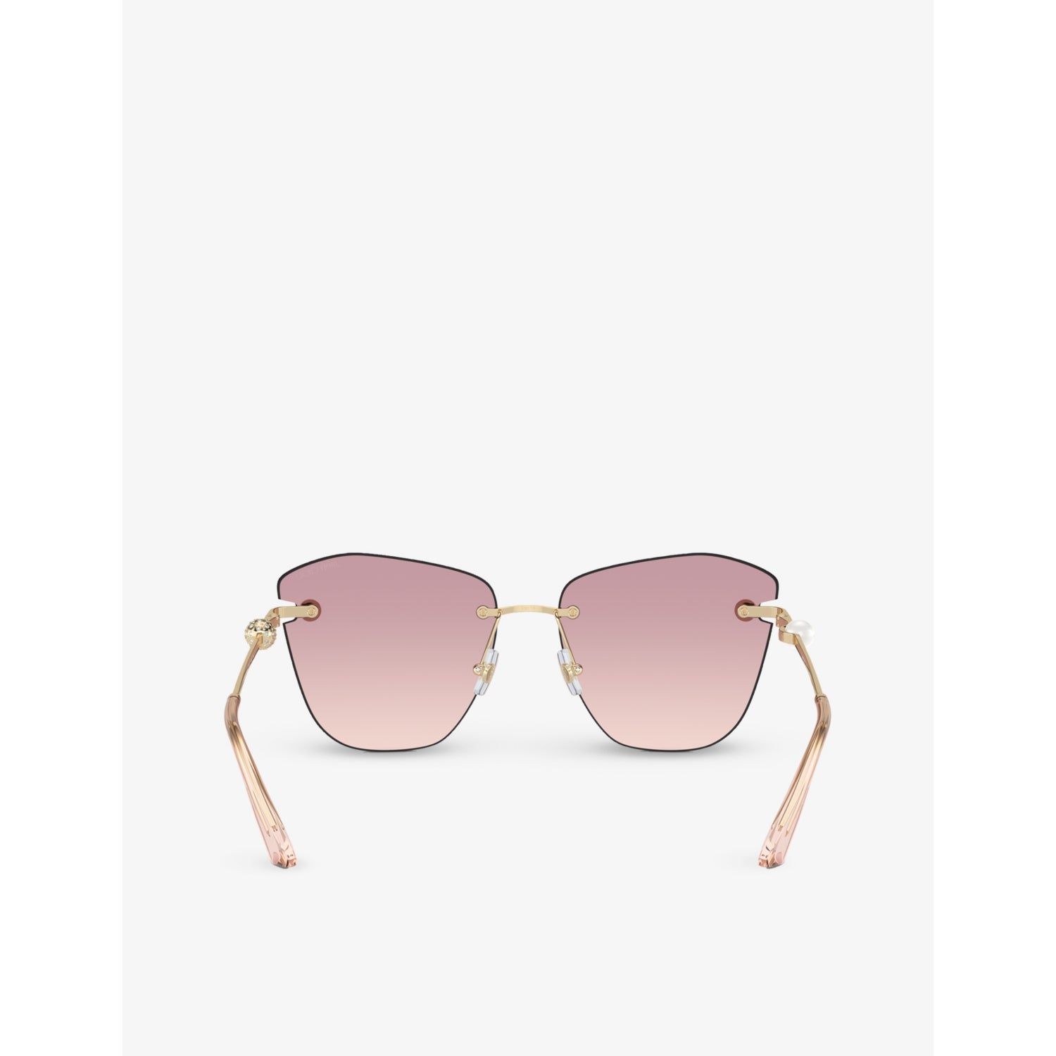 Jimmy Choo square-frame metal sunglasses JC4004HB (British brand)