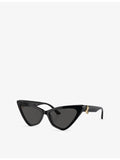 Jimmy Choo cat-eye acetate sunglasses JC5008 (British brand)