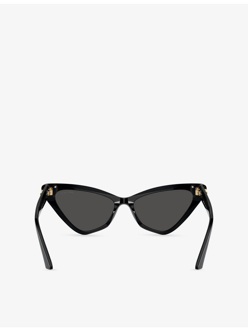 Jimmy Choo cat-eye acetate sunglasses JC5008 (British brand)