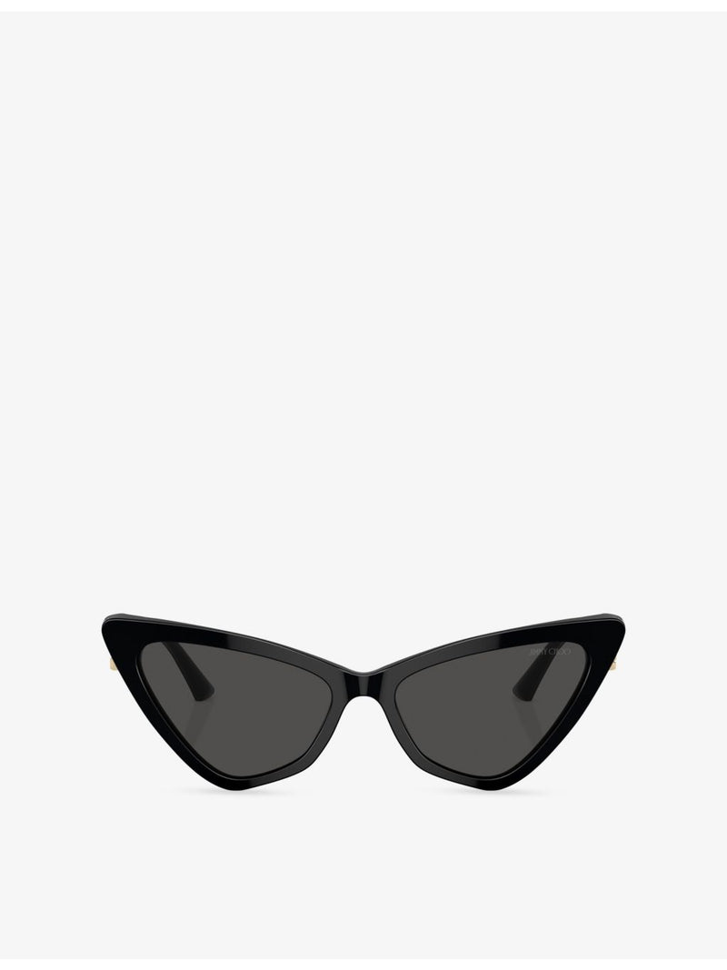 Jimmy Choo cat-eye acetate sunglasses JC5008 (British brand)