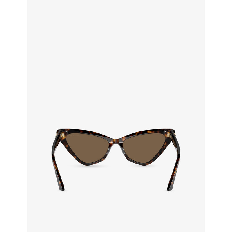 Jimmy Choo cat-eye acetate sunglasses JC5008 (British brand)
