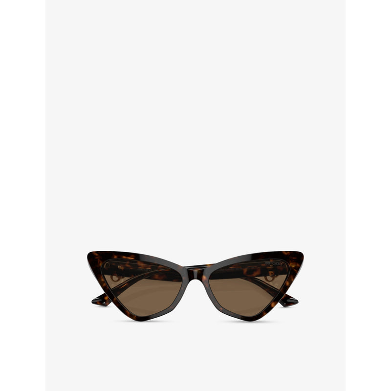 Jimmy Choo cat-eye acetate sunglasses JC5008 (British brand)