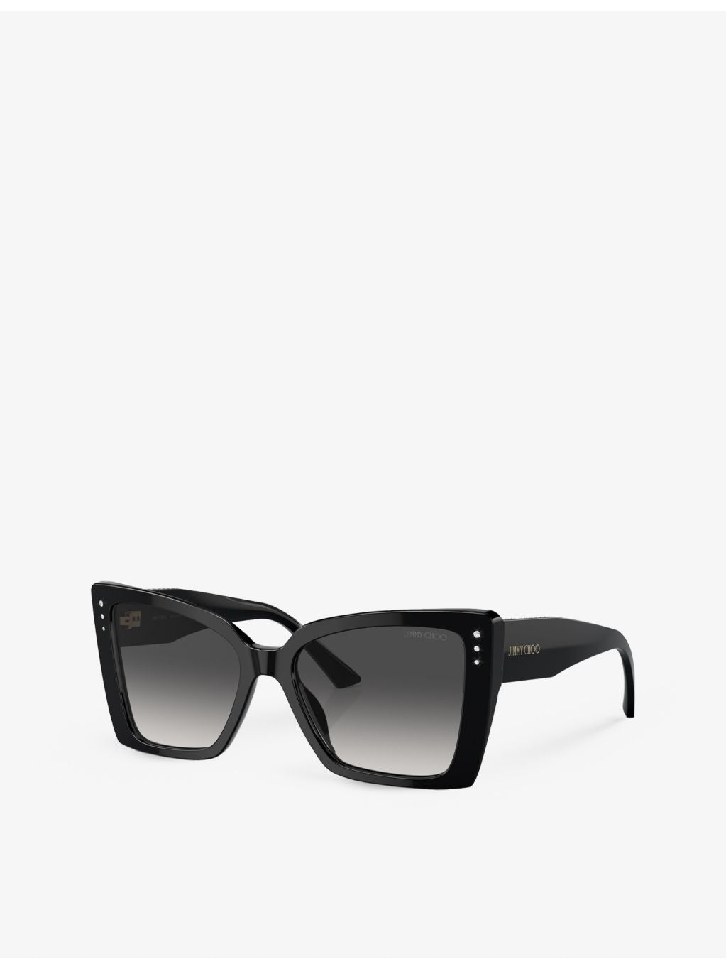 Jimmy Choo JC5001B square acetate sunglasses with stud details, UK version