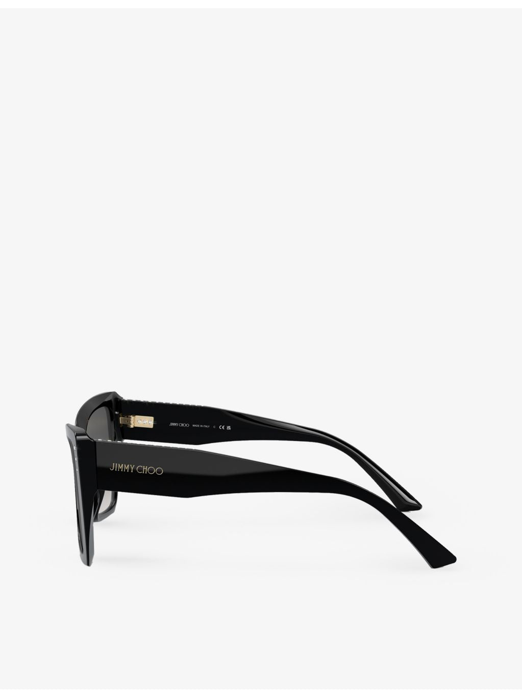 Jimmy Choo JC5001B square acetate sunglasses with stud details, UK version