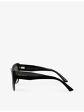 Jimmy Choo JC5001B square acetate sunglasses with stud details, UK version