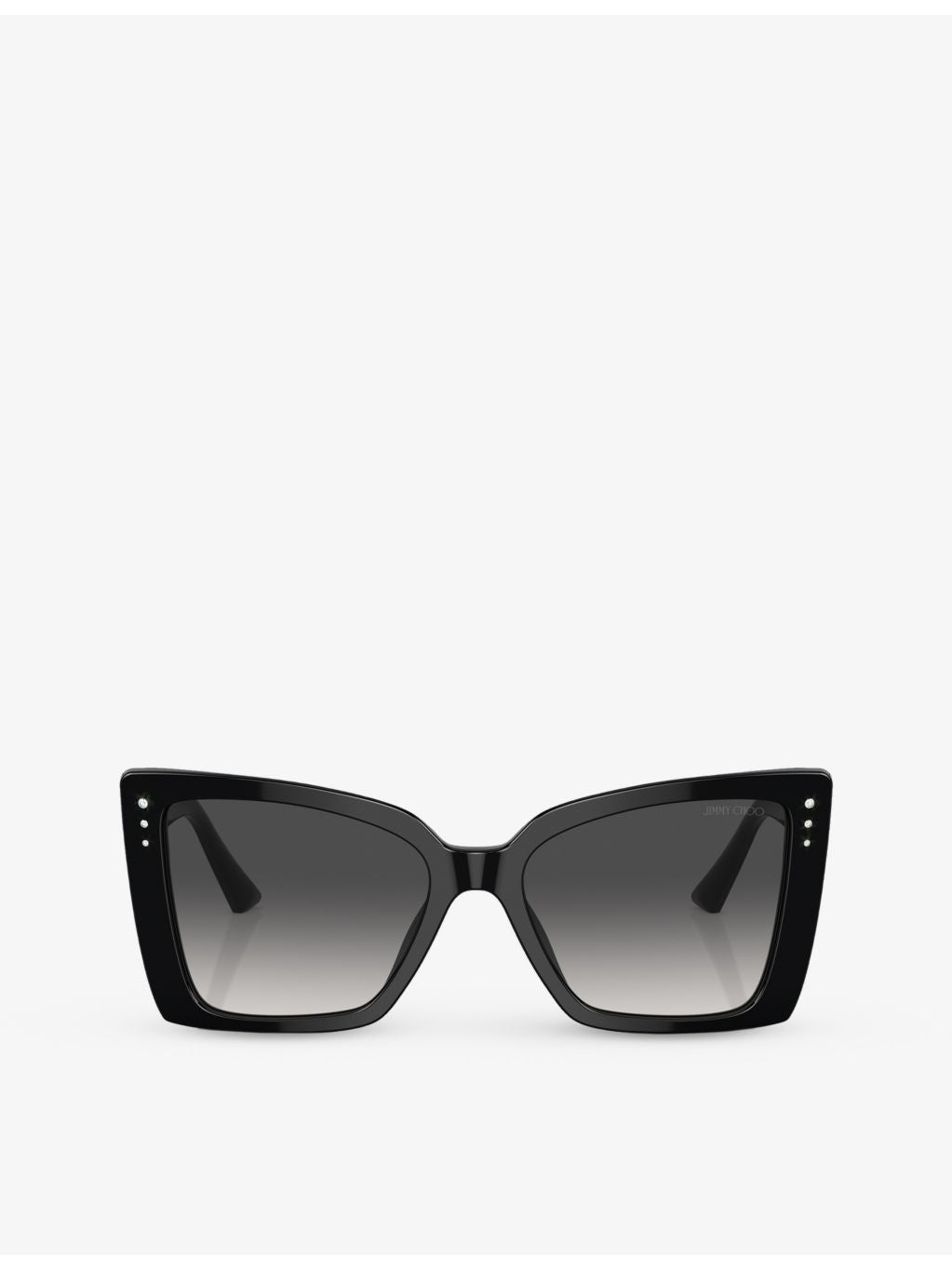 Jimmy Choo JC5001B square acetate sunglasses with stud details, UK version