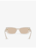 Jimmy Choo butterfly frame acetate sunglasses JC5002BU (British brand)