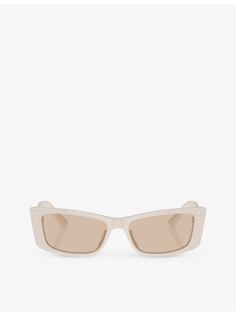 Jimmy Choo butterfly frame acetate sunglasses JC5002BU (British brand)