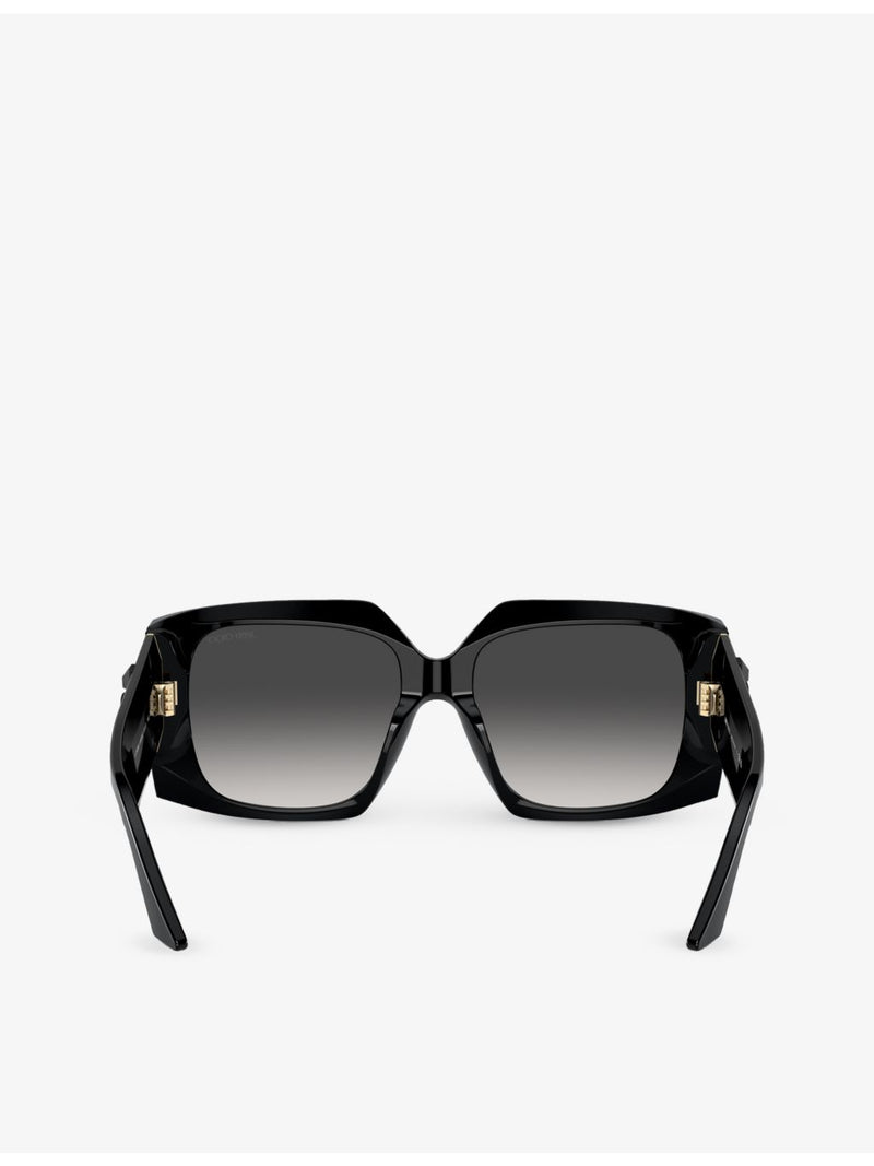 Jimmy Choo sunglasses JC5006U square-frame acetate, UK version