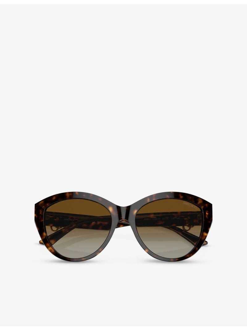 Jimmy Choo JC5007 tortoiseshell acetate sunglasses - British product