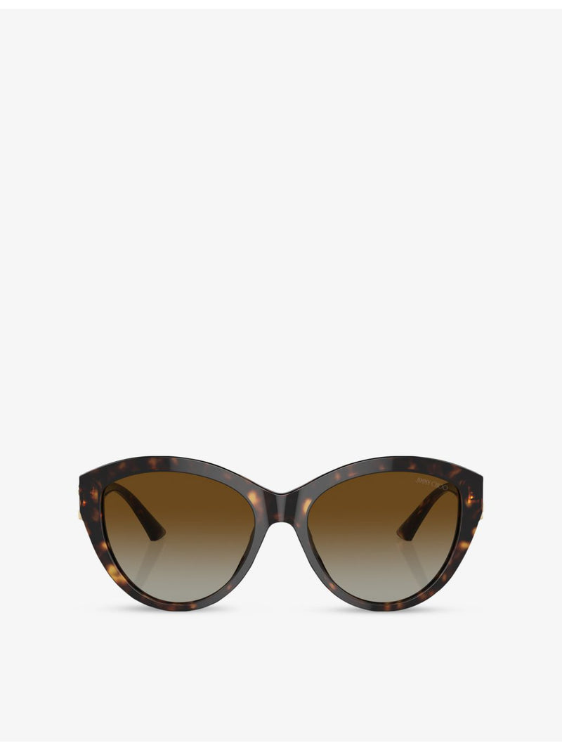 Jimmy Choo JC5007 tortoiseshell acetate sunglasses - British product