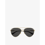 Jimmy Choo pilot-frame steel sunglasses, UK version
