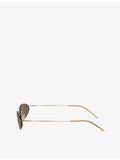 Giorgio Armani AR1508M oval metal sunglasses - British product