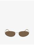 Giorgio Armani AR1508M oval metal sunglasses - British product