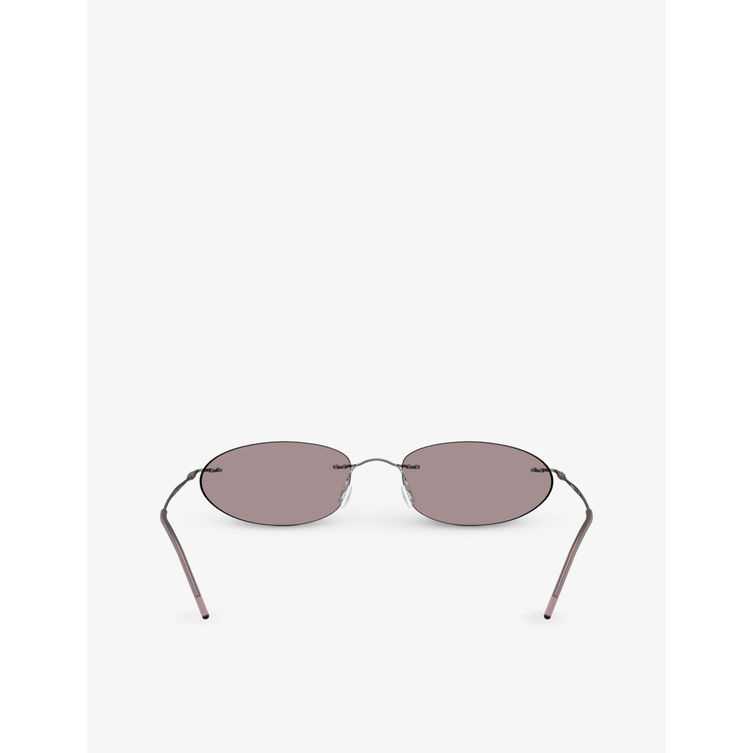 Giorgio Armani oval-frame metal sunglasses AR1508M, UK version