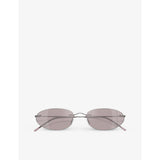 Giorgio Armani oval-frame metal sunglasses AR1508M, UK version