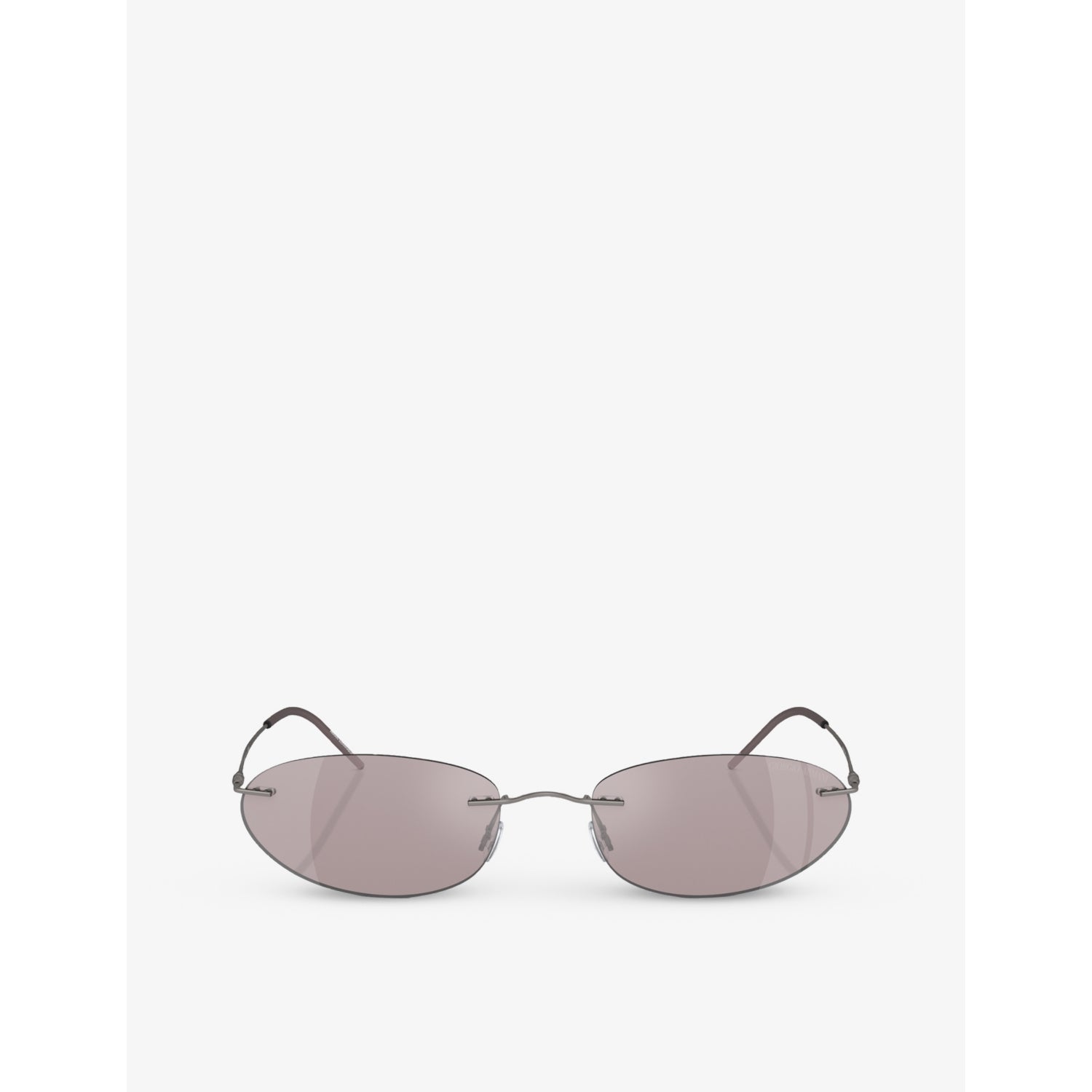 Giorgio Armani oval-frame metal sunglasses AR1508M, UK version