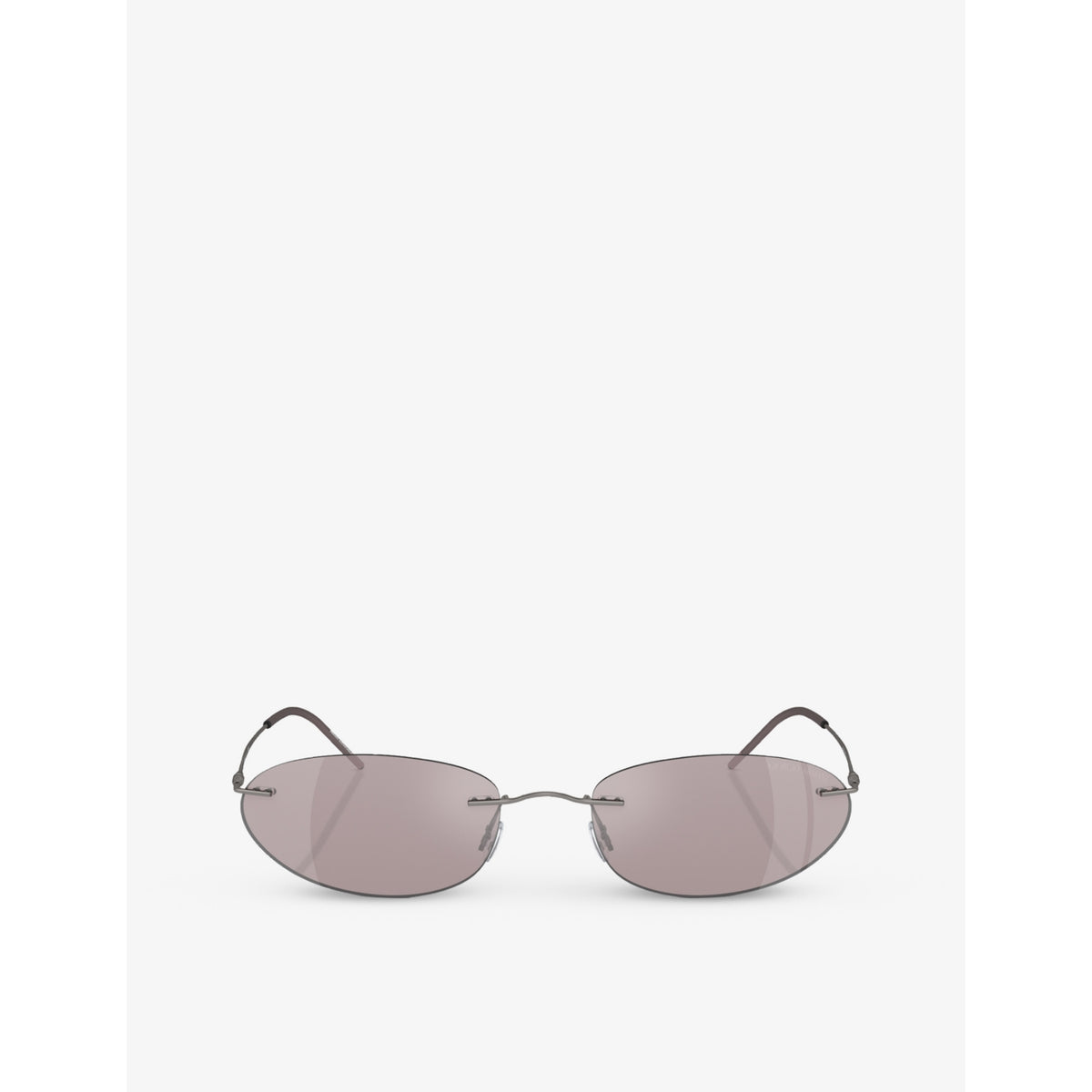 Giorgio Armani oval-frame metal sunglasses AR1508M, UK version