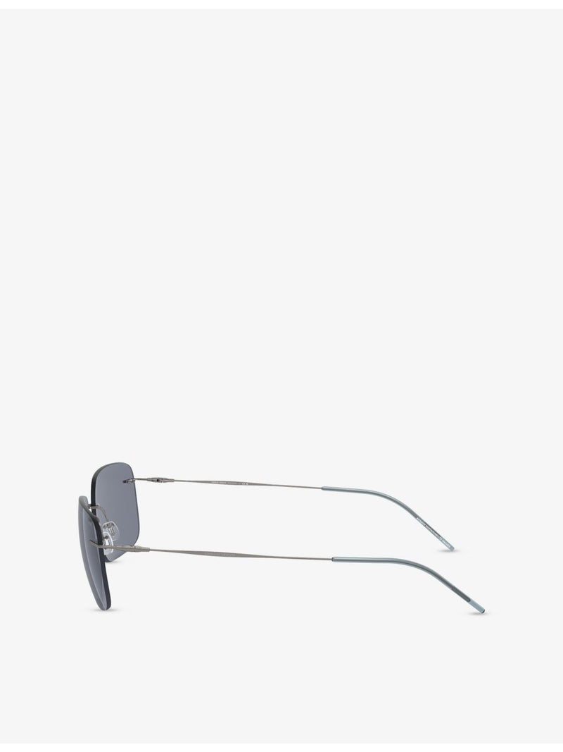 Giorgio Armani AR1512M pillow frame metal sunglasses (British brand)