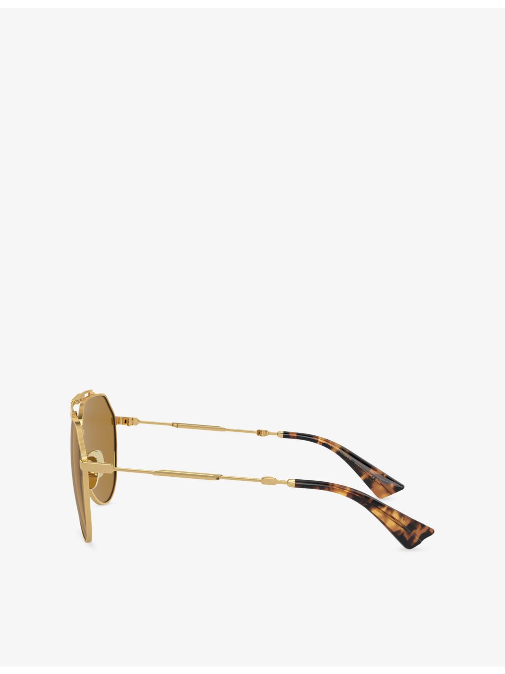 Dolce & Gabbana aviator metal sunglasses DG2302, imported from the UK