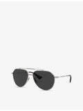 Dolce & Gabbana aviator metal sunglasses DG2302, imported from the UK