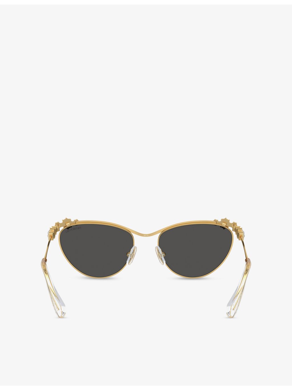 Swarovski sunglasses SK7017 oval-frame metal, UK version