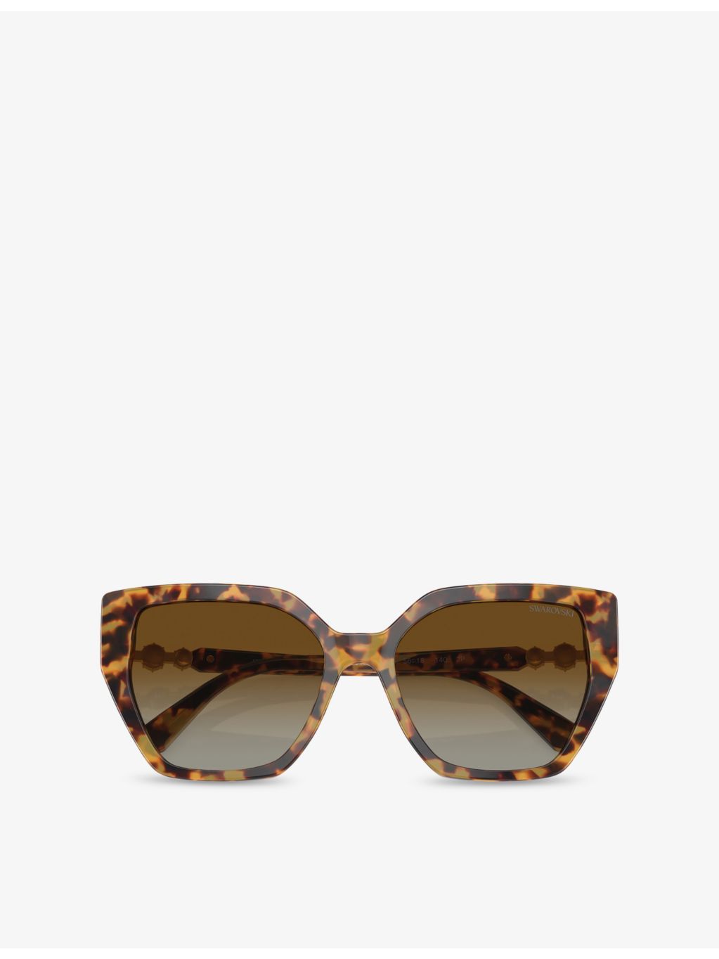 Swarovski SK6016 tortoiseshell acetate sunglasses, imported from the UK