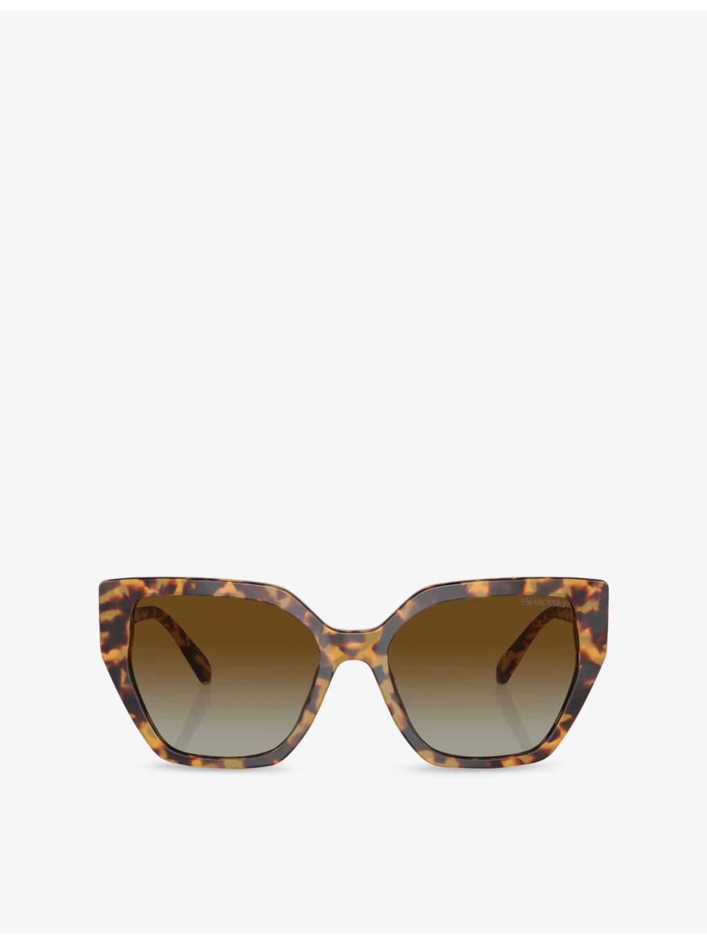 Swarovski SK6016 tortoiseshell acetate sunglasses, imported from the UK