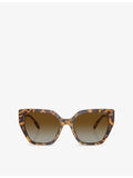 Swarovski SK6016 tortoiseshell acetate sunglasses, imported from the UK