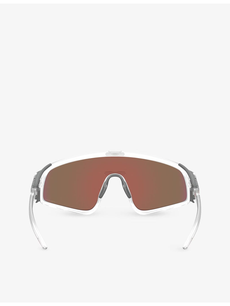 Oakley Latch shield-frame acetate sunglasses (British brand)