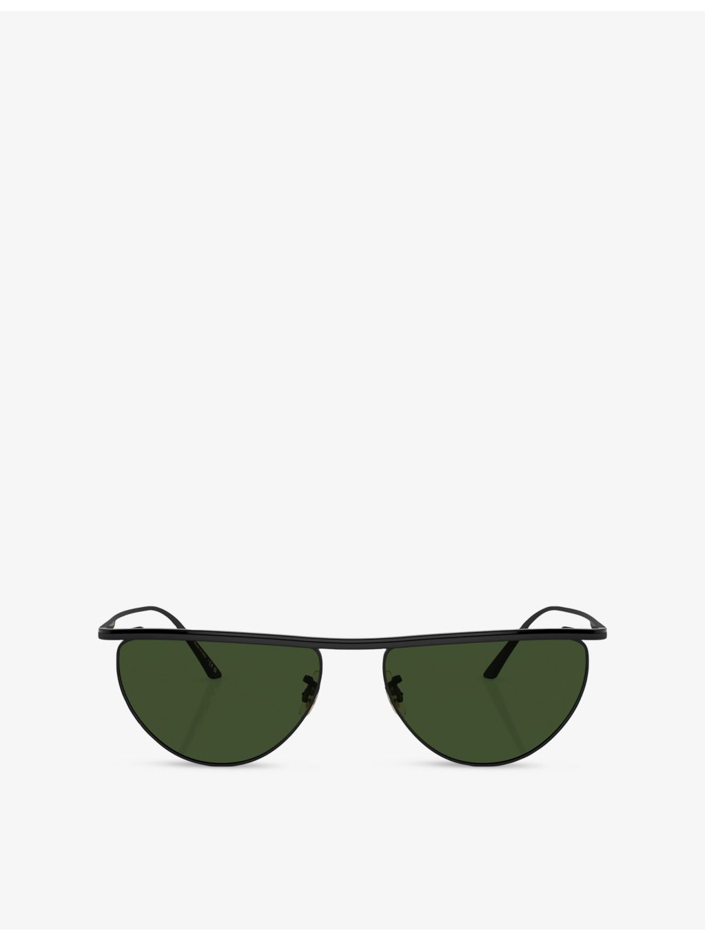 Oliver Peoples OV1342S 1984C round metal sunglasses, UK version
