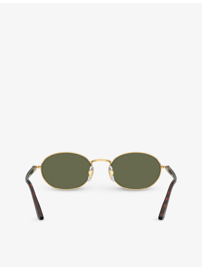 Persol Ida round-frame metal sunglasses, imported from the UK