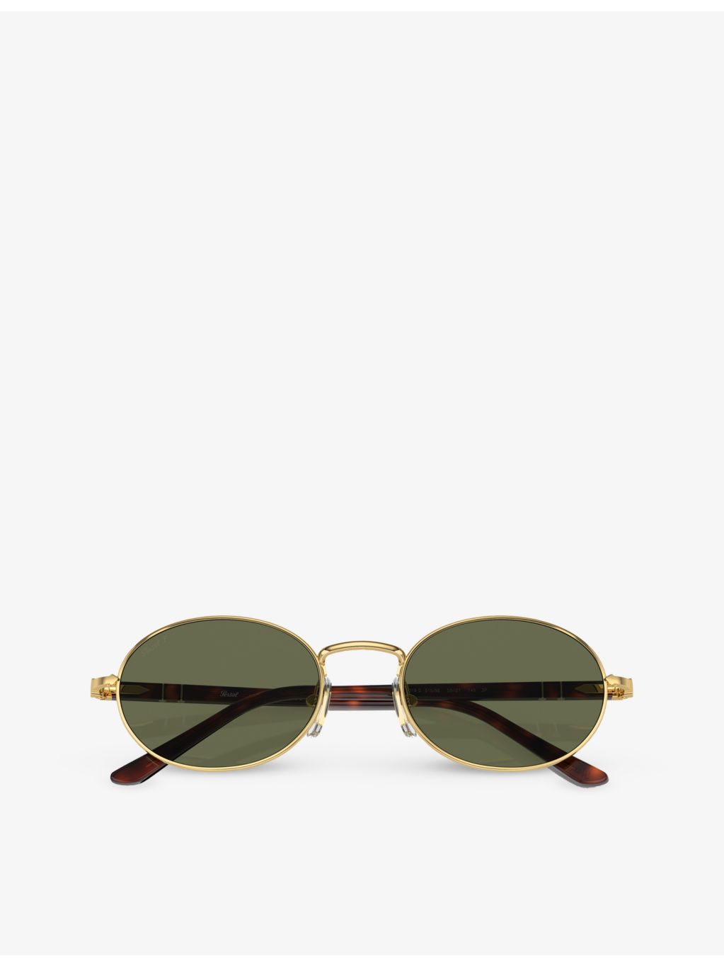 Persol Ida round-frame metal sunglasses, imported from the UK