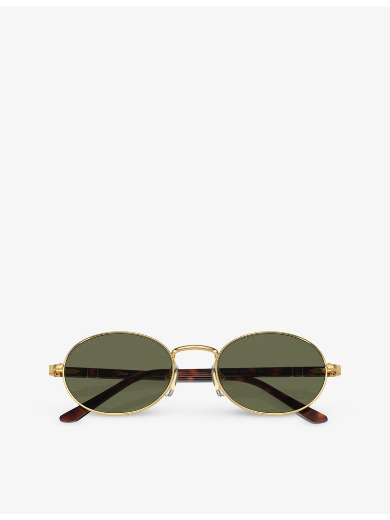 Persol Ida round-frame metal sunglasses, imported from the UK