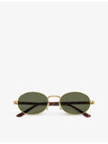 Persol Ida round-frame metal sunglasses, imported from the UK