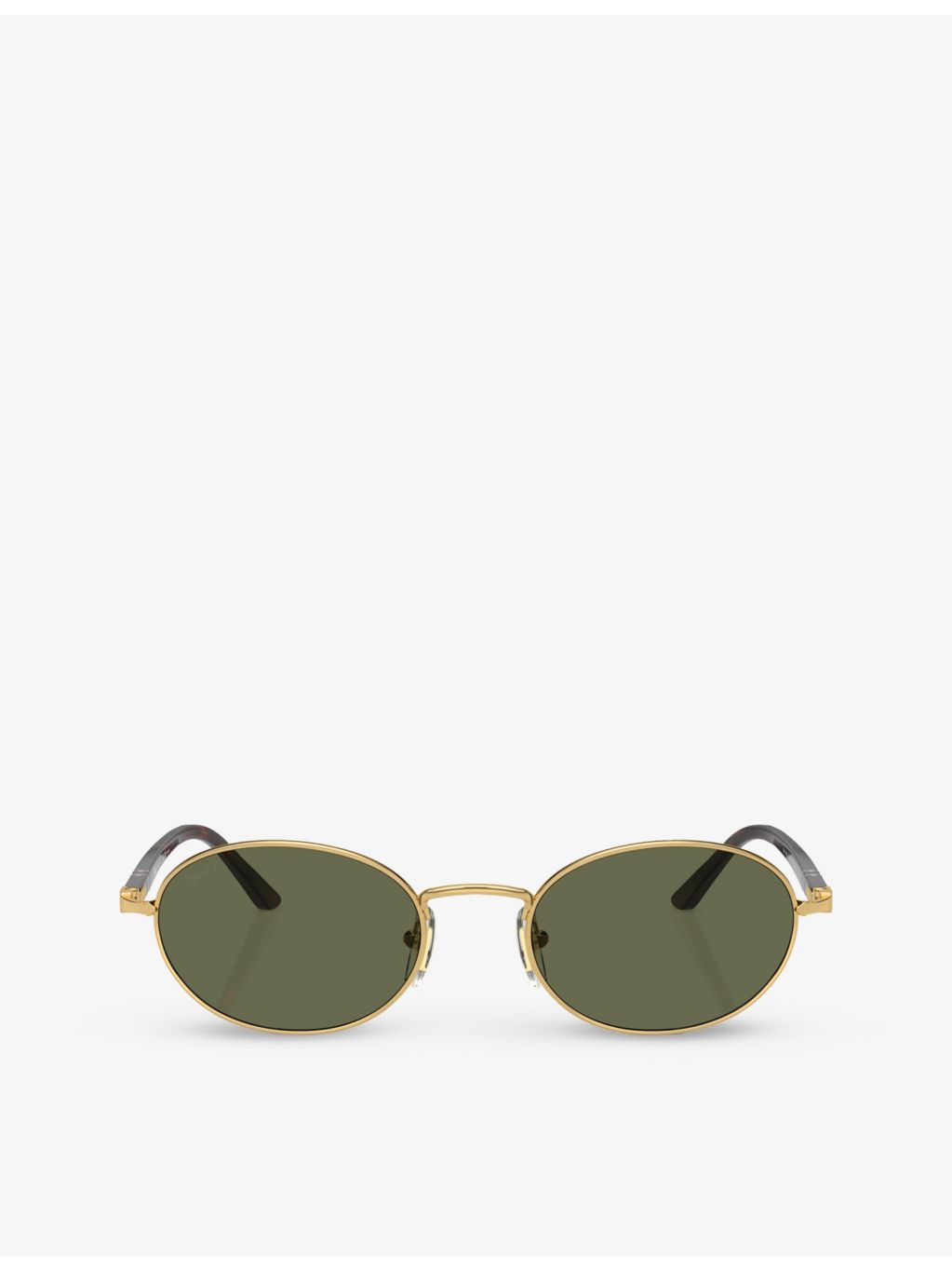 Persol Ida round-frame metal sunglasses, imported from the UK