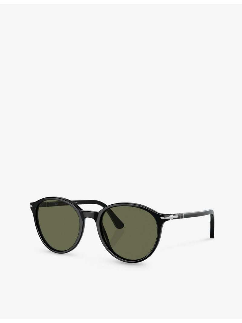 Persol PO3350S round-frame acetate sunglasses - British product