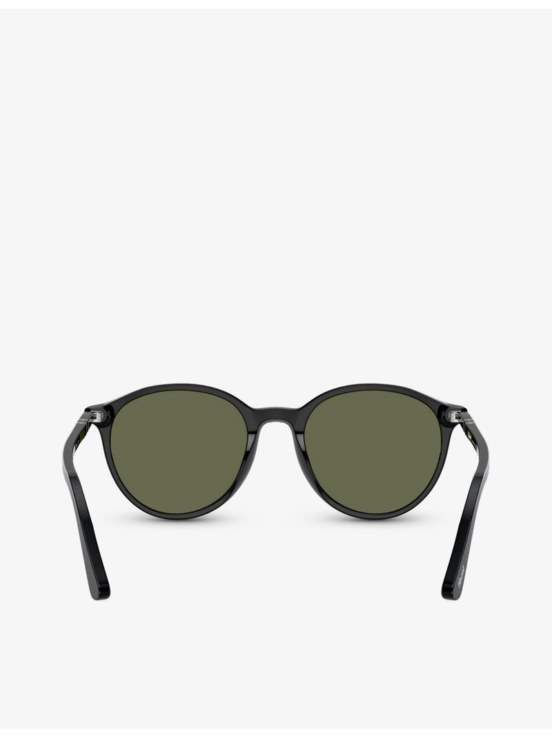 Persol PO3350S round-frame acetate sunglasses - British product