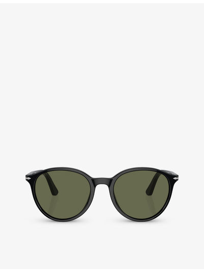 selfridges Persol PO3350S Round-Frame Acetate Sunglasses- Buy online at McGrocer