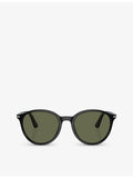 Persol PO3350S round-frame acetate sunglasses - British product