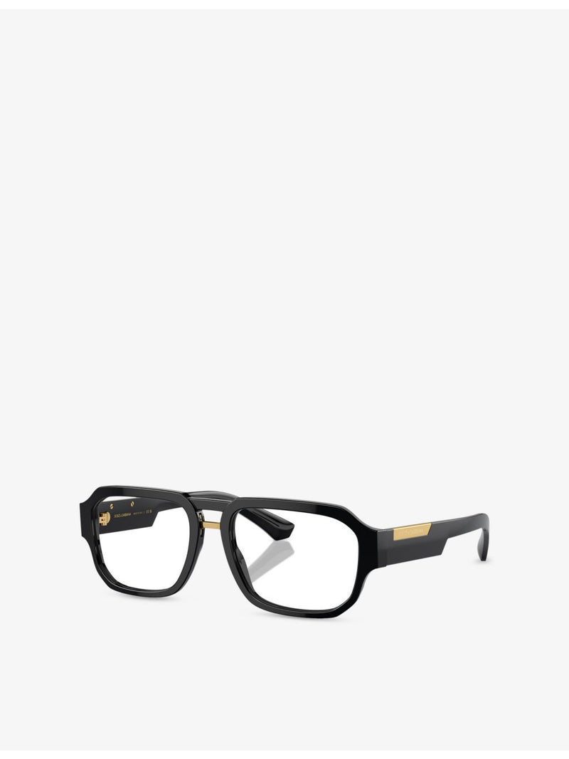 Dolce & Gabbana DG3389 pilot acetate optical glasses (British brand)