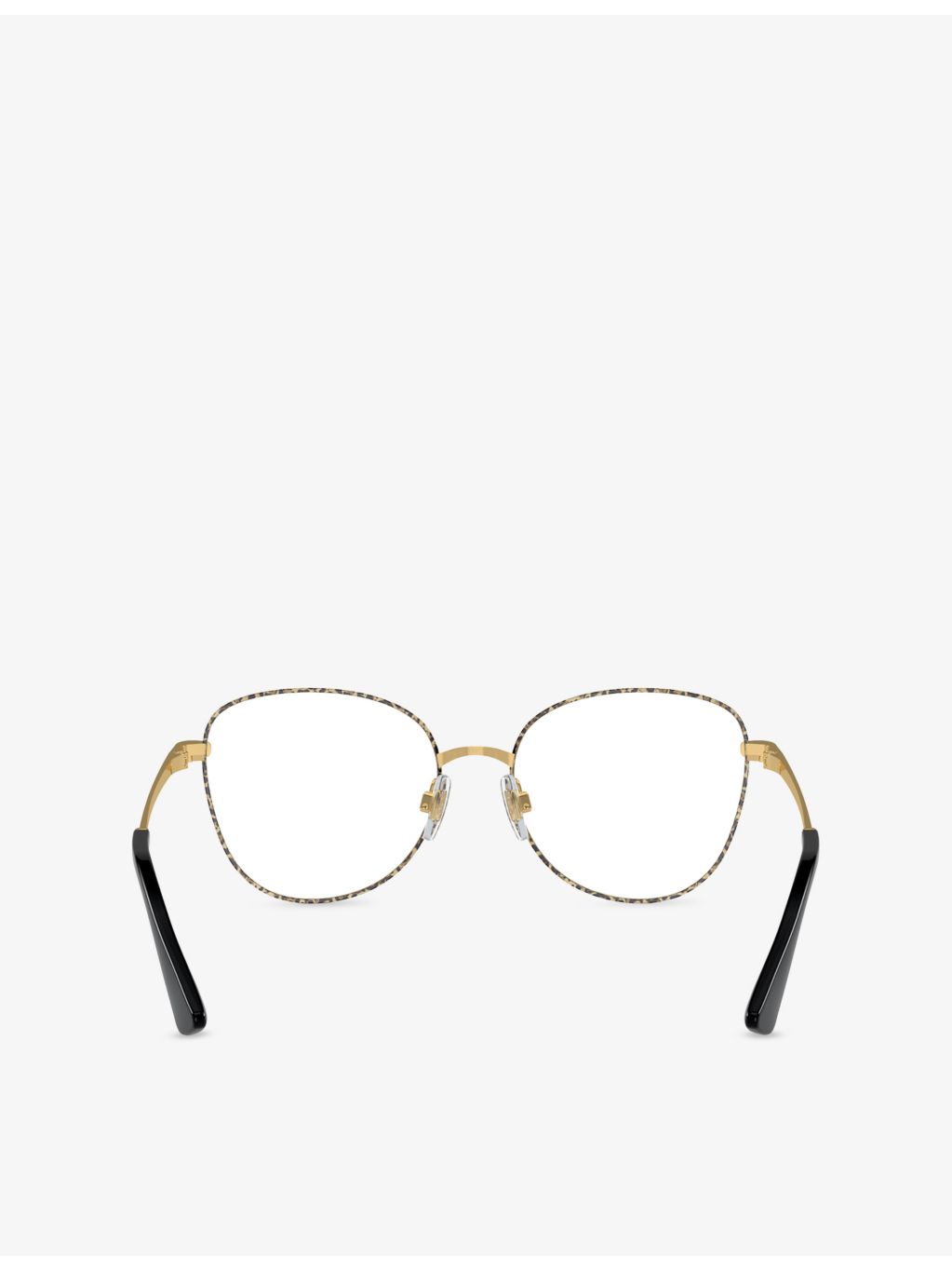Dolce & Gabbana DG1355 round metal optical glasses, UK version