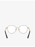 Dolce & Gabbana DG1355 round metal optical glasses, UK version